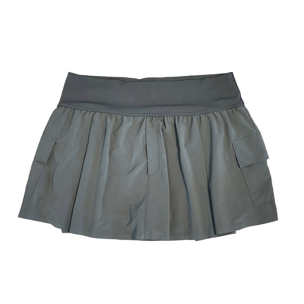 Offline By Aerie Olive Green Athletic Skort